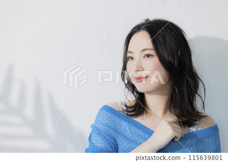 夏季護膚形象 115639801