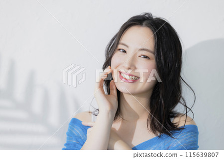 夏季護膚形象 115639807