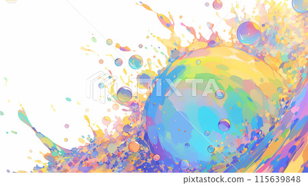 彩色墨水 115639848