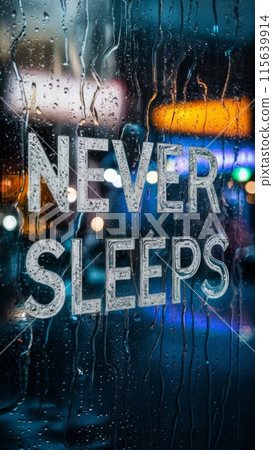 ,,The City That Never Sleeps ,, Poster 115639914