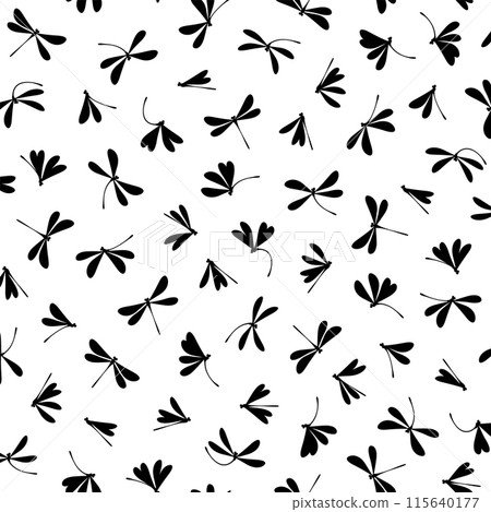 可用作背景紡織品的蜻蜓圖案, 可用作背景紡織品的蜻蜓圖案, 115640177