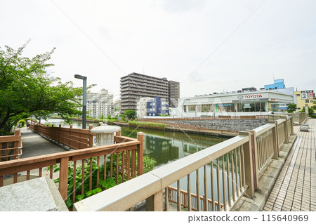 江東區女媧川大橋 陰天 江東區女媧川大橋 陰天 115640969