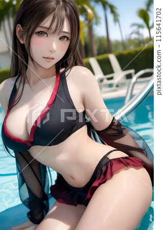 AiSakai summer swimsuit 115641702