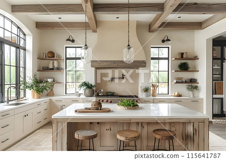 15 Bright and Modern Kitchens - AI-Generated Images 15 Bright and Modern Kitchens - AI-Generated Images 115641787