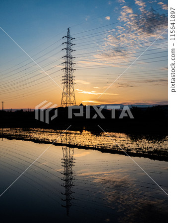 小牧山城日出時的景色 115641897