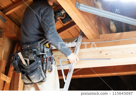 Carpentry work 115643097