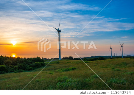 Nikaho Plateau (evening view) 115643754