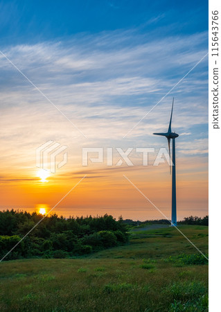 Nikaho Plateau (evening view) 115643766