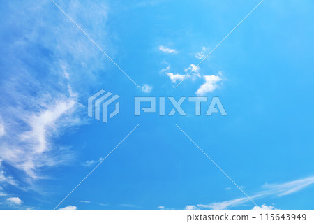 Autumn sky and clouds 115643949