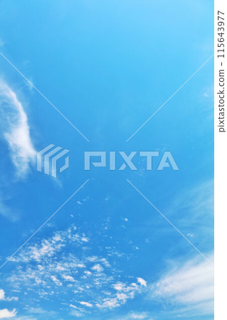 Autumn sky and clouds 115643977