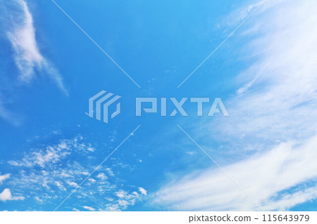 秋天天空和雲彩 115643979