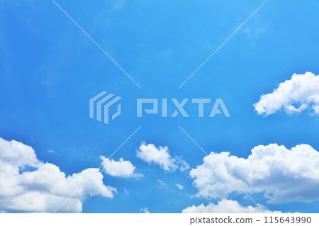 Summer blue sky and clouds Summer blue sky and clouds 115643990