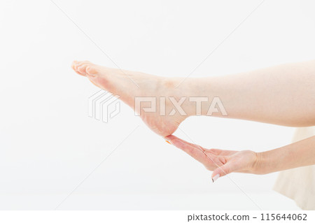 Cracked heels dry skin Cracked heels dry skin 115644062