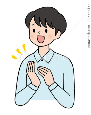 男人鼓掌 115644138