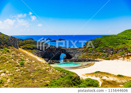 小笠原群島、父島、南島的壯麗景色 小笠原群島、父島、南島的壯麗景色 115644606