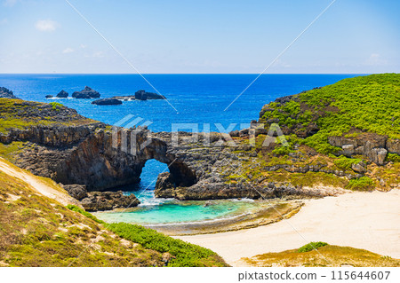 小笠原群島、父島、南島的壯麗景色 小笠原群島、父島、南島的壯麗景色 115644607