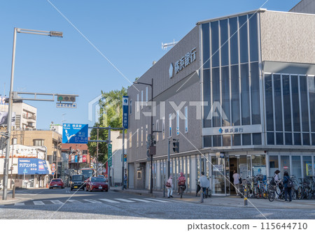 Station front view: Zushi Station Station front view: Zushi Station 115644710