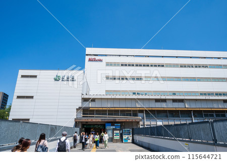 JR巢鴨車站前的「東京」風景 豐島區 115644721