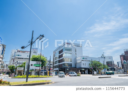 "Tokyo" Scenery in front of JR Sugamo Station, Toshima Ward 115644773