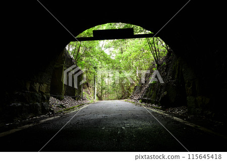 Inagawa Town Tsusaka Tunnel Exit Inagawa Town Tsusaka Tunnel Exit 115645418
