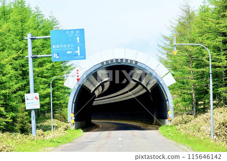 摩週中標津線的里摩週展望台附近的避雪所 115646142