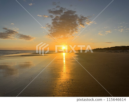 紐西蘭北島芒格努伊山的日出 紐西蘭北島芒格努伊山的日出 115646614