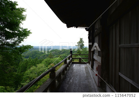 Chiba Prefecture Kasamori Temple Kannon Hall Corridor 115647052