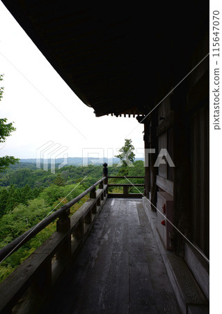 Chiba Prefecture Kasamori Temple Kannon Hall Corridor 115647070