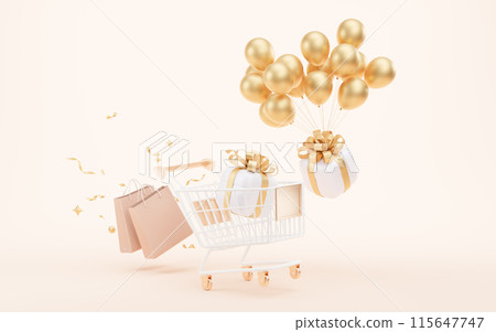 mall, selling, e-commerce 115647747
