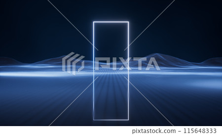 glowing, floor, fantastic 115648333