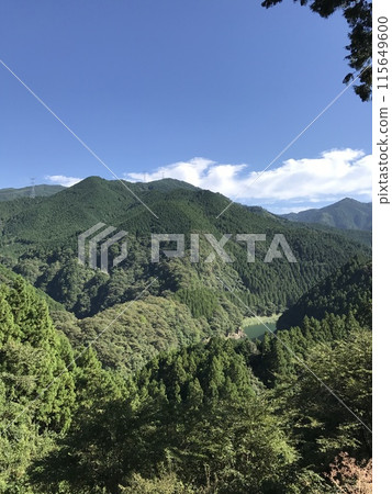 Mountains seen from the mountains 115649600