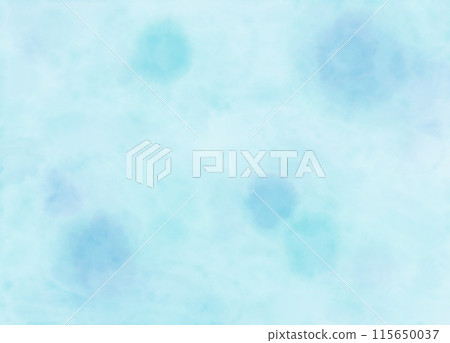 Watercolor style blue background 115650037