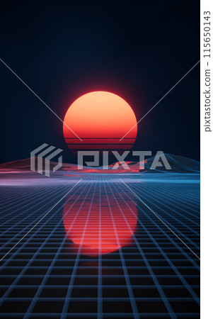 sky, night, sunset 115650143