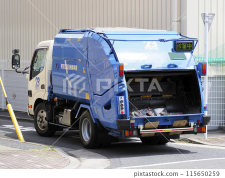 Garbage truck Garbage truck 115650259