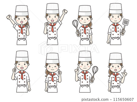 Clip art of person by occupation 96 115650607