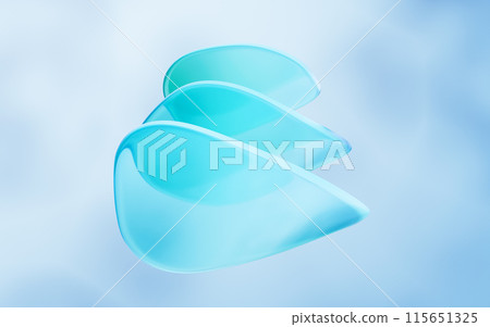 Abstract glass geometries background, 3d Abstract glass geometries background, 3d 115651325