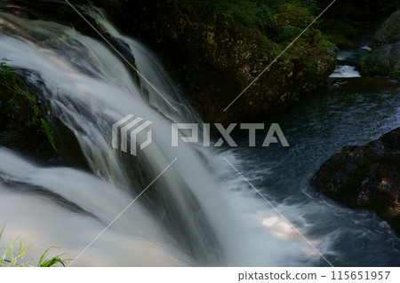 溪流與瀑布的風景 - 樽姬瀑布 溪流與瀑布的風景 - 樽姬瀑布 115651957