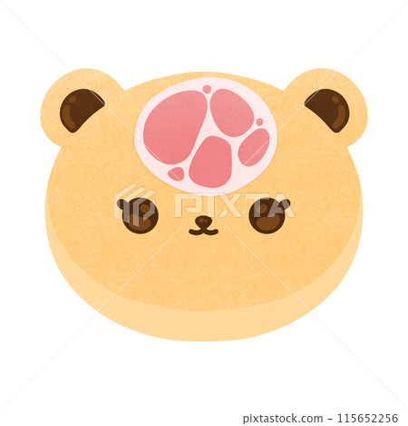 Cute Pancake Cartoon illustration Bear Pancake Cartoon Cute Pancake With Topping Ham Cartoon Animal Pancake Cartoon Kawaii Pancake Breakfast Cartoon 115652256