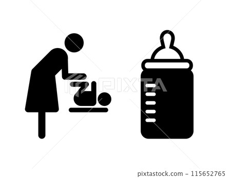 Baby room icon 115652765