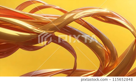 Abstract art on a gold 115652848