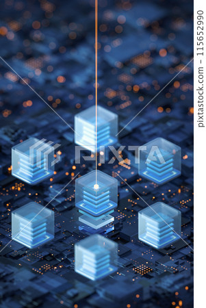 Circuit and materials, science and technology, 3d Circuit and materials, science and technology, 3d 115652990