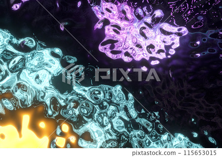 water, ink, sea 115653015