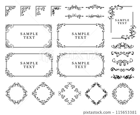 仿古復古框裝飾框 仿古復古框裝飾框 115653381