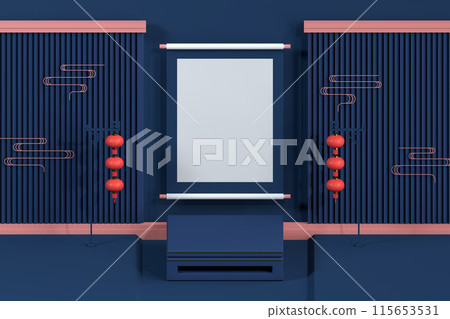 scene, studio, blank 115653531