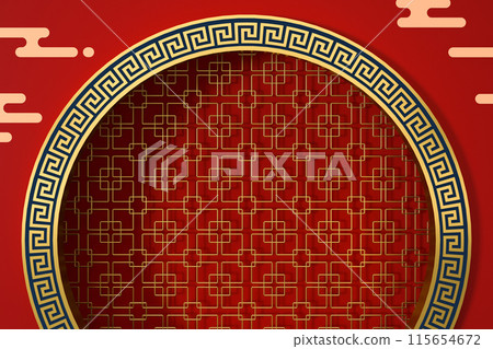 Chinese style red background, festival decoration, Chinese style red background, festival decoration, 115654672