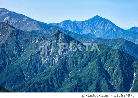 從牧木山眺望谷川連峰 從牧木山眺望谷川連峰 115654973