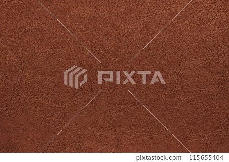 Genuine orange leather texture, natural animal skin, luxury vintage cowhide background 115655404