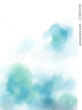 清新空氣氛圍的背景圖，就像在水中一樣 115655785