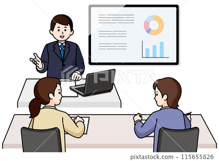 迎新活動 男性引導者與女性參與者 迎新活動 男性引導者與女性參與者 115655826