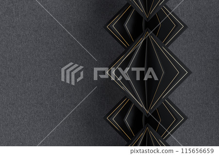 cubic, ornament, neat 115656659